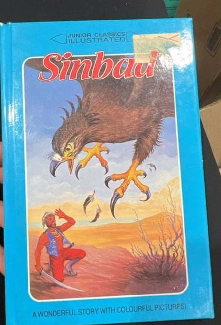 Junior Classics Illustrated Sinbad Hardcover Book